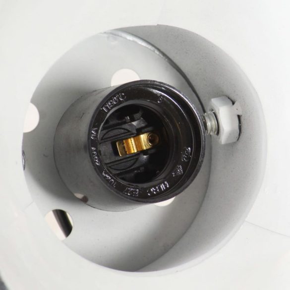 2 db fekete ipari fali-/mennyezeti lámpa 20 x 25 cm E27