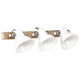 fehér ipari falilámpa 65 x 25 cm E27