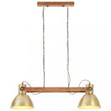 sárgaréz színű ipari függőlámpa 25 W 109 cm E27