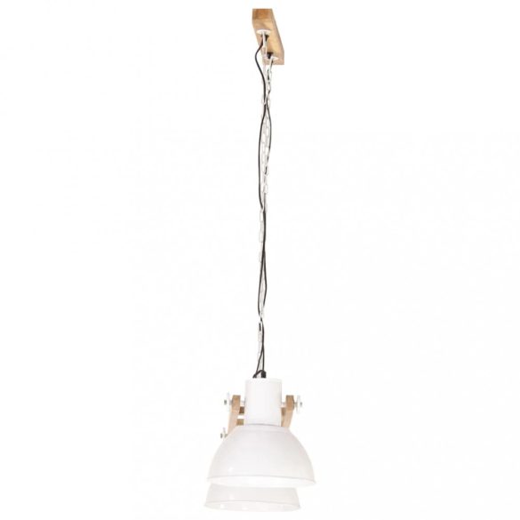 fehér ipari függőlámpa 25 W 109 cm E27