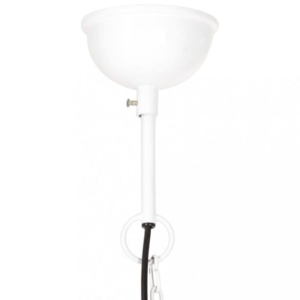 kerek fehér ipari függőlámpa 25 W 40 cm E27