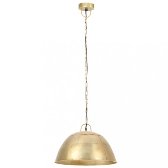 kerek sárgaréz ipari függőlámpa 25 W 41 cm E27