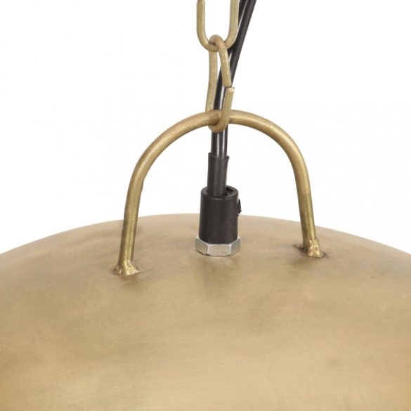 kerek sárgaréz ipari függőlámpa 25 W 41 cm E27