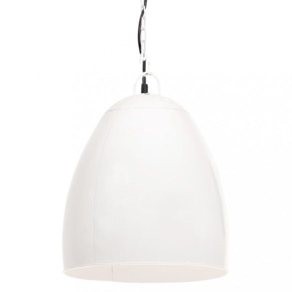 kerek fehér ipari függőlámpa 25 W 42 cm E27