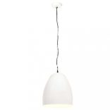 kerek fehér ipari függőlámpa 25 W 42 cm E27