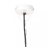 kerek fehér ipari függőlámpa 25 W 42 cm E27