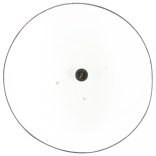 kerek fekete ipari függőlámpa 25 W 32 cm E27