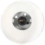 öntött vas állólámpa 2 db fekete lámpaernyővel E27