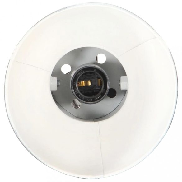 öntött vas állólámpa 2 db fekete lámpaernyővel E27