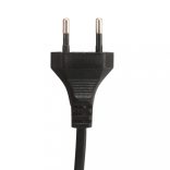 öntött vas állólámpa 2 db fekete lámpaernyővel E27