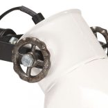 öntött vas állólámpa 2 db fehér lámpaernyővel E27