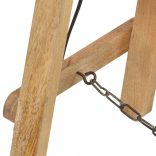 3 db fehér tömör mangófa állólámpa E27