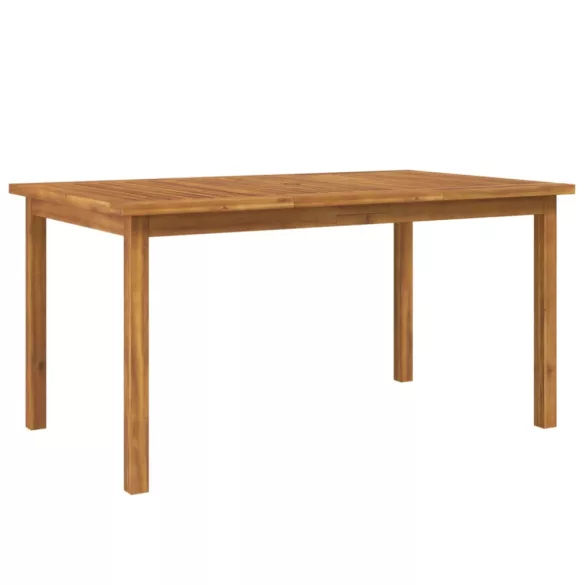 7 részes tömör akácfa kerti étkezőgarnitúra