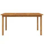 7 részes tömör akácfa kerti étkezőgarnitúra