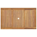 7 részes tömör akácfa kerti étkezőgarnitúra