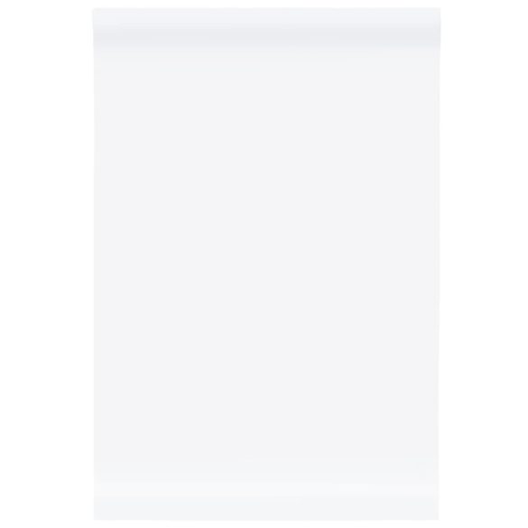 öntapadós matt fehér PVC bútormatricák 90 x 500 cm