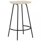 4 db tömör mangófa bárszék