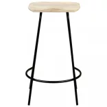 4 db tömör mangófa bárszék