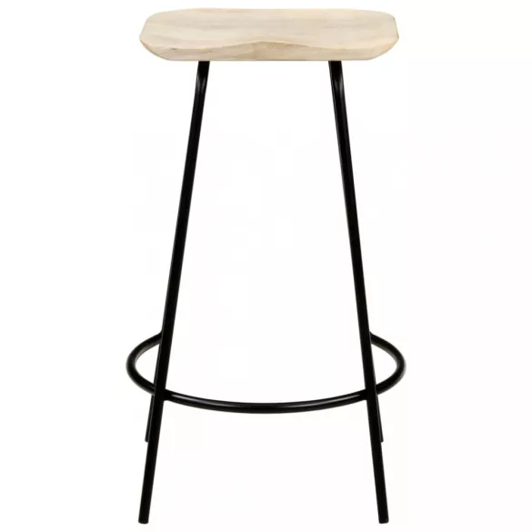 4 db tömör mangófa bárszék