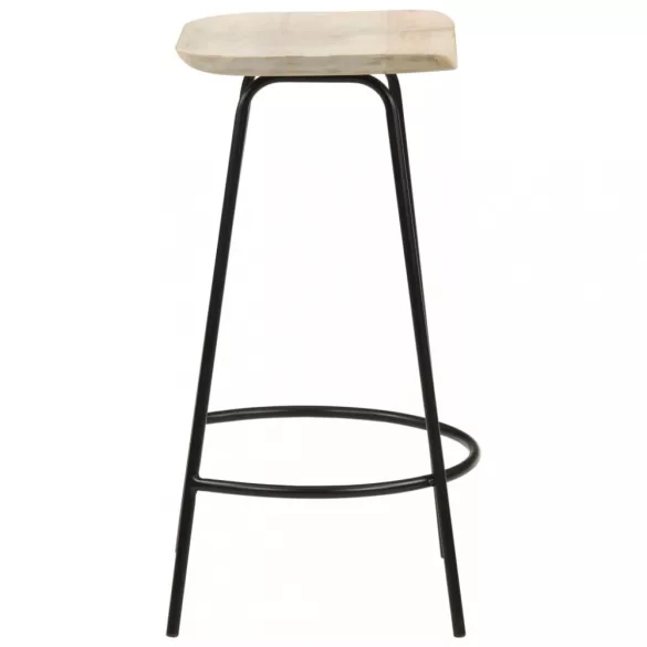 4 db tömör mangófa bárszék