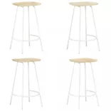 4 db tömör mangófa bárszék