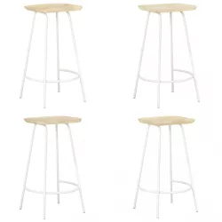 4 db tömör mangófa bárszék