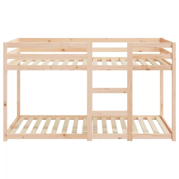tömör fenyőfa emeletes ágy matrac nélkül 90 x 190 cm