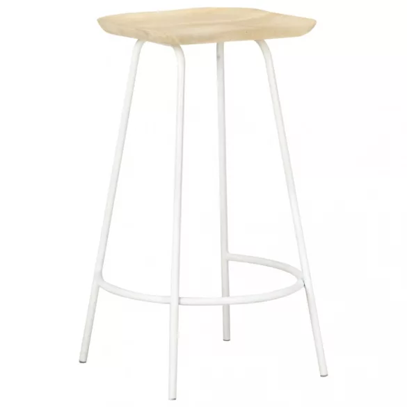 4 db tömör mangófa bárszék