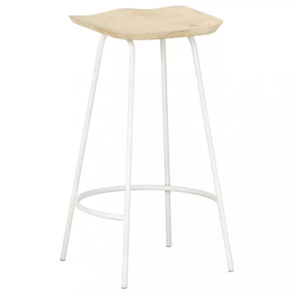 4 db tömör mangófa bárszék