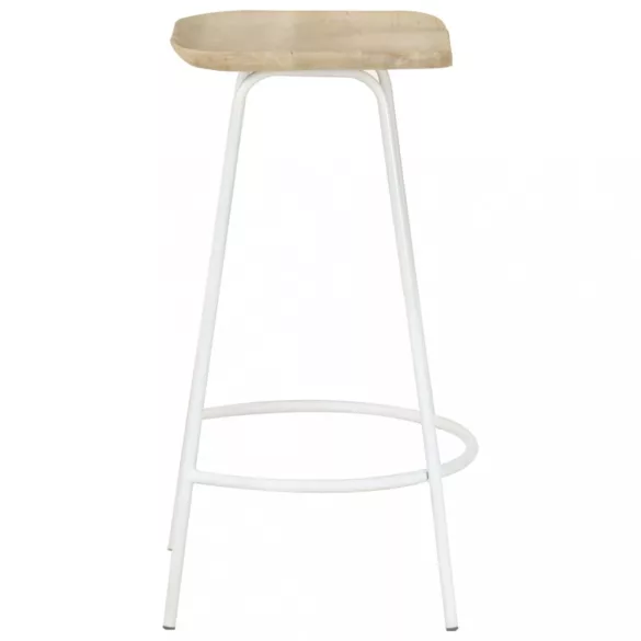 4 db tömör mangófa bárszék