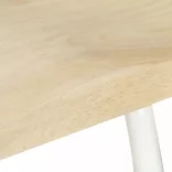 4 db tömör mangófa bárszék