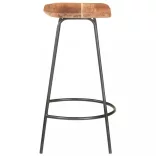 4 db tömör akácfa bárszék