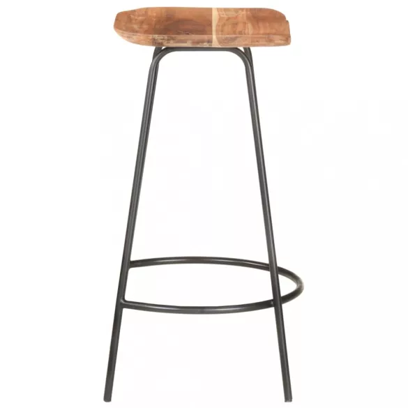 4 db tömör akácfa bárszék