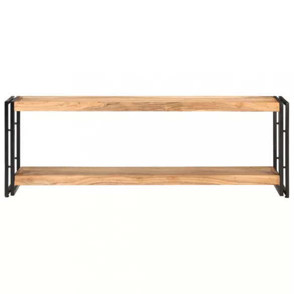 tömör akácfa TV-szekrény 120 x 30 x 40 cm