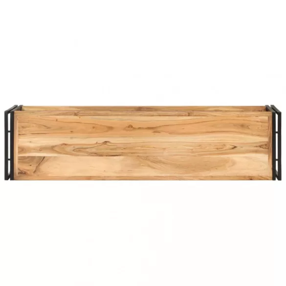 tömör akácfa TV-szekrény 120 x 30 x 40 cm