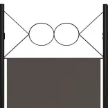 antracitszürke 4 paneles paraván 160 x 180 cm