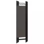 antracitszürke 6 paneles paraván 240 x 180 cm