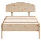 tömör fenyőfa ágy matrac nélkül 90 x 200 cm