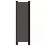 antracitszürke 5 paneles paraván 250 x 180 cm