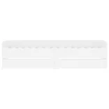 fehér ágykeret fiókokkal 100x200 cm