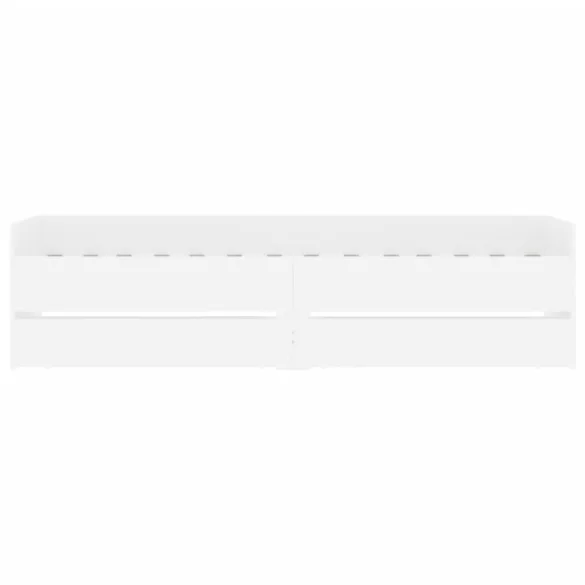 fehér ágykeret fiókokkal 90x190 cm