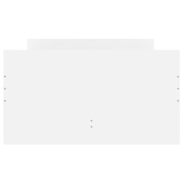 fehér ágykeret fiókokkal 100x200 cm