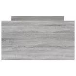 szürke sonoma tölgy színű műfa ágykeret fiókokkal 100 x 200 cm