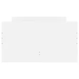 fehér ágykeret fiókokkal 90 x 200 cm