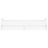 fehér ágykeret fiókokkal 90x190 cm