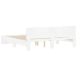 fehér ágykeret fejtámlával 180 x 200 cm