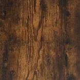 füstös tölgy színű ágykeret fejtámlával 150 x 200 cm