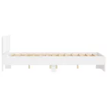 fehér ágykeret fejtámlával 135 x 190 cm