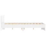 fehér ágykeret fejtámlával 120 x 190 cm