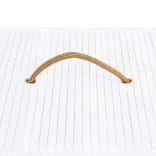 fehér egyrészes bambusz szennyestartó kosár 83 L